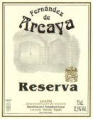 Fernandez de Arcaya 1997er Reserva